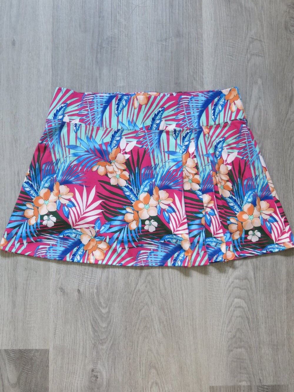 Tommy Bahama Tropical Hawaiian Print Athletic Tennis Golf Skirt - Size XL